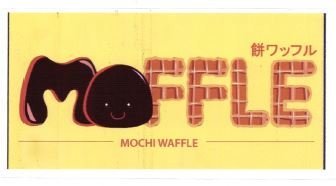 Trademark HURUF KANJI + MOFFLE MOCHI WAFFLE + LOGO