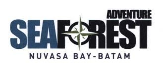 Trademark SEAFOREST / ADVENTURE NUVASA BAY-BATAM + LOGO ARAH MATA ANGIN