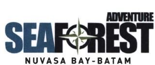 Trademark SEAFOREST / ADVENTURE NUVASA BAY-BATAM + LOGO ARAH MATA ANGIN