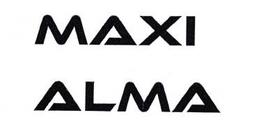 Trademark MAXI ALMA