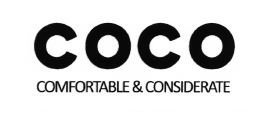 Trademark COCO COMFORTABLE & CONSIDERATE