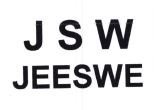 Trademark JSW JEESWE