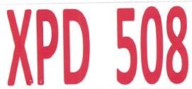 Trademark XPD 508