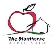 Trademark THE STANTHORPE APPLE AHED + LOGO