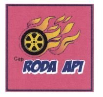 Trademark CAP RODA API + LUKISAN