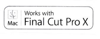 Trademark MAC WORKS WITH FINAL CUT PRO X + LOGO