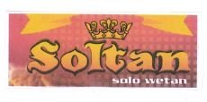 Trademark SOLTAN SOLO WETAN + LOGO