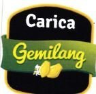 Trademark CARICA GEMILANG + LOGO