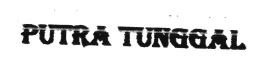 Trademark PUTRA TUNGGAL