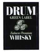 Trademark DRUM GREEN LABEL BALINESE PREMIUM WHISKY + LUKISAN