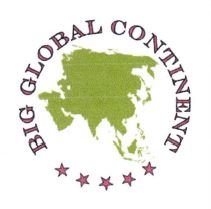 Trademark BIG GLOBAL CONTINENT + LUKISAN