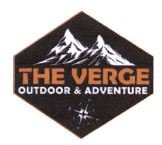 Trademark THE VERGE OUTDOOR & ADVENTURE + LUKISAN