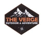 Trademark THE VERGE OUTDOOR & ADVENTURE + LOGO