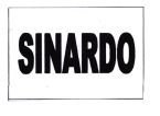 Trademark SINARDO