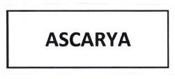 Trademark ASCARYA