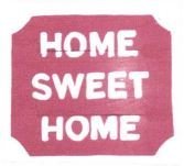 Trademark HOME SWEET HOME