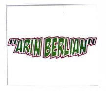 Trademark ARIN BERLIAN