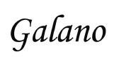Trademark GALANO