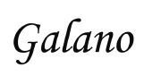 Trademark GALANO