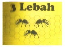 Trademark 3 LEBAH + LUKISAN