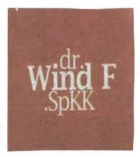 Trademark DR. WIND F .SPKK