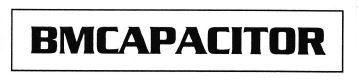 Trademark BMCAPACITOR