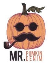 Trademark MR.PUMKIN DENIM + LOGO