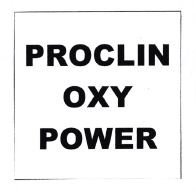 Trademark PROCLIN OXY POWER