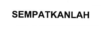 Trademark SEMPATKANLAH