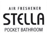 Trademark AIR FRESHENER STELLA POCKET BATHROOM