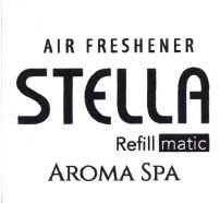 Trademark AIR FRESHENER STELLA REFILL MATIC AROMA SPA