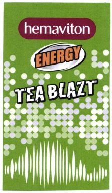 Trademark HEMAVITON ENERGY TEA BLAZT