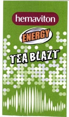 Trademark HEMAVITON ENERGY TEA BLAZT + LUKISAN