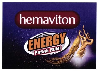 Trademark HEMAVITON ENERGY PASAK BUMI + LUKISAN