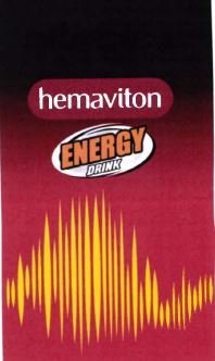 Trademark HEMAVITON ENERGY DRINK + LOGO