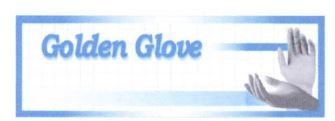 Trademark GOLDEN GLOVE + LOGO