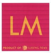 Trademark LM PRODUCT OF LIONG MAS + LUKISAN