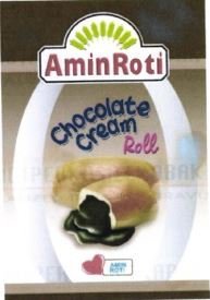 Trademark AMIN ROTI CHOCOLATE CREAM ROLL + LOGO