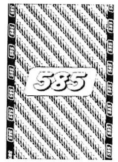 Trademark 585 + LUKISAN