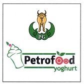 Trademark PETROFOOD YOGHURT + LOGO