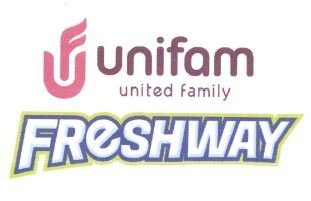 Trademark UNIFAM UNITED FAMILY FRESHWAY + LOGO