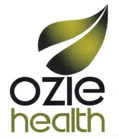 Trademark OZIE HEALTH + LOGO