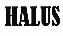 Trademark HALUS