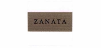 Trademark ZANATA