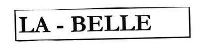 Trademark LA - BELLE