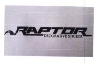 Trademark RAPTOR DECORATIVE STICKER