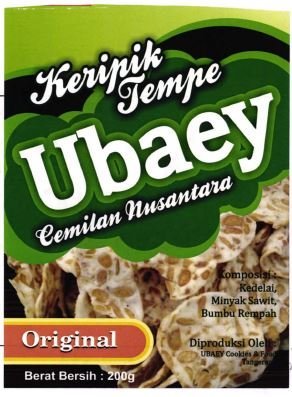 Trademark UBAEY KRIPIK TEMPE CEMILAN NUSANTARA + LOGO