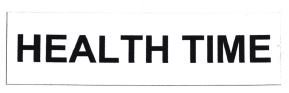 Trademark HEALTH TIME