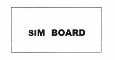 Trademark SIM BOARD