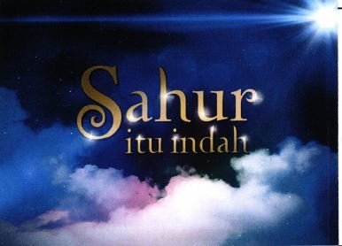 Trademark SAHUR ITU INDAH + LOGO